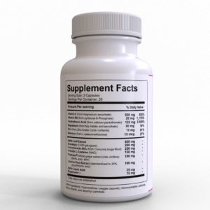 MDPA Allergy Support with Vitamin C, Leaf Extract, Bromelain and Turmeric